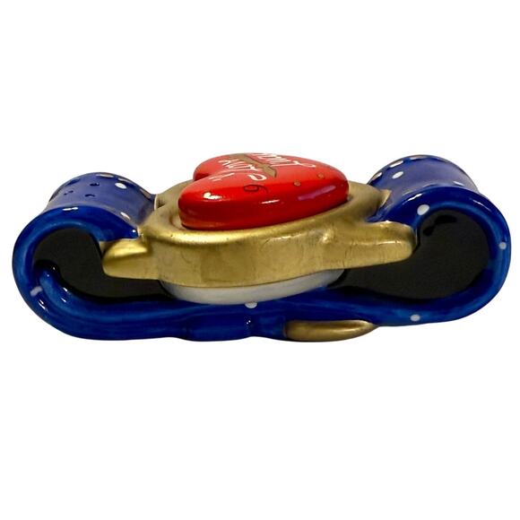 VANDOR Time Piece I Love Lucy Watch Salt and Pepper Shaker Set 14133 Vintage - Picture 3 of 9